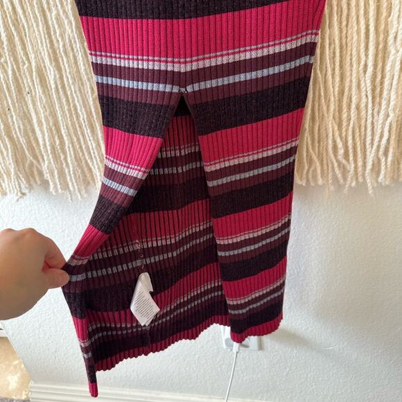 Opening Ceremony Rib Stripe Knit Dress - Picture 6 of 7